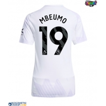 Ženski Nogometni dresi Manchester United Bryan Mbeumo #19 Gostujoči 2025-26 Kratek Rokav